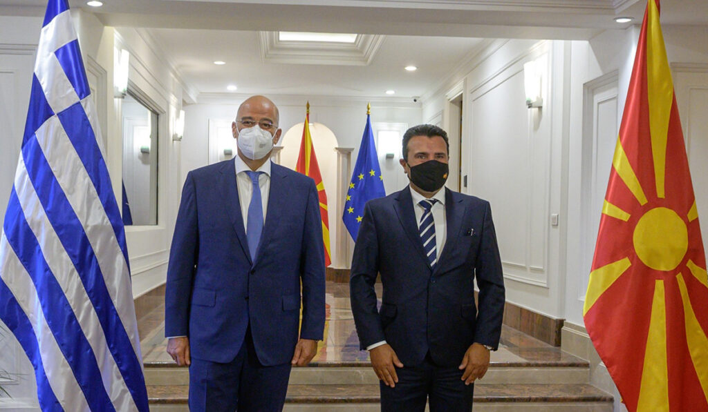 Συνάντηση Δένδια με Ζάεφ στα Σκόπια – Τι συζήτησαν