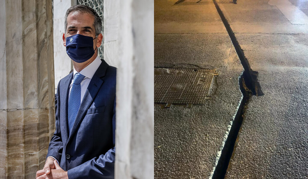Έξαλλος ο Μπακογιάννης με εργολάβο – Προανήγγειλε πρόστιμο και προσφυγή στην Εισαγγελία