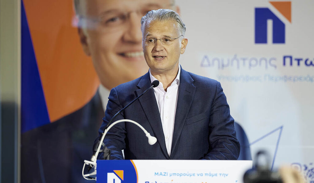 Περιφέρεια Πελοποννήσου: Προηγείται ο Πτωχός (52,04%) σύμφωνα με τα πρώτα αποτελέσματα