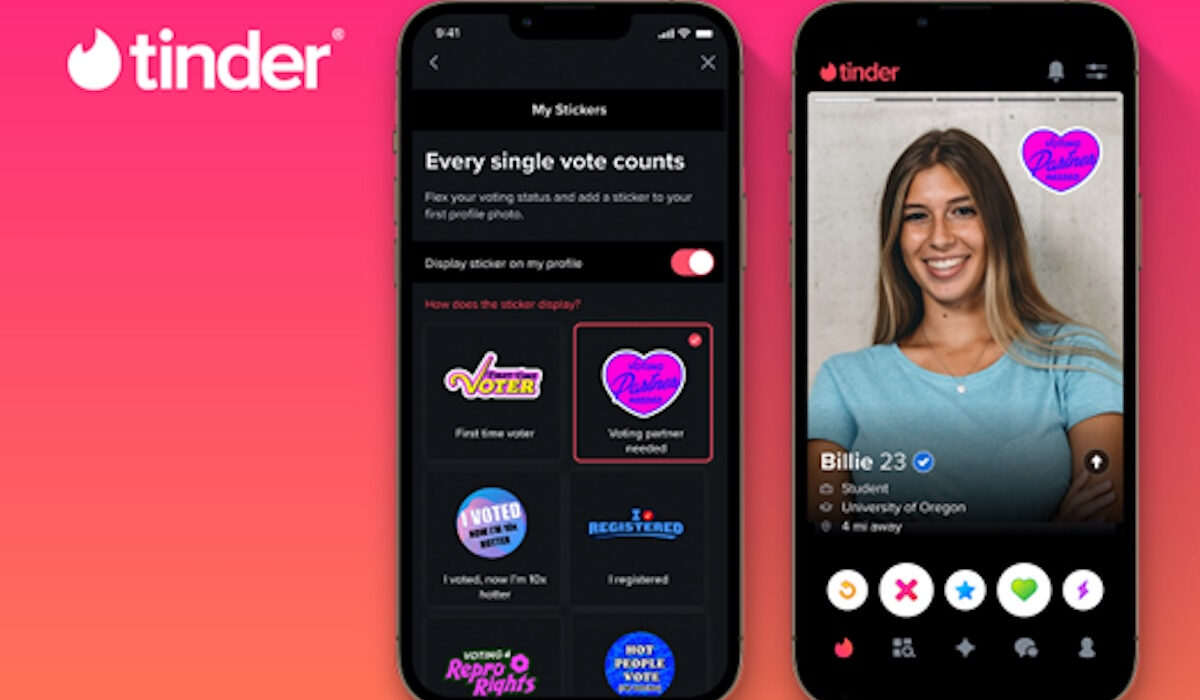 Το Tinder στη μάχη των αμερικανικών εκλογών – Stickers ξεχωρίζουν Δημοκρατικούς και Ρεπουμπλικάνους