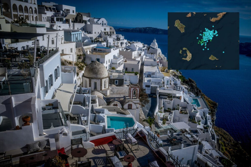 Τρέμει η γη σε Σαντορίνη – Αμοργό: Νέος σεισμός 4,8 Ρίχτερ – Δεν έχει γίνει ακόμα ο κύριος