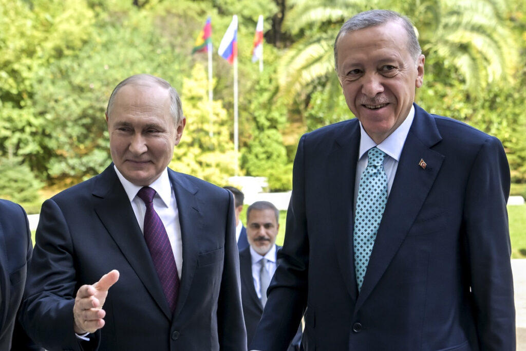 Συνάντηση Πούτιν – Ερντογάν στο περιθώριο της συνόδου κορυφής των BRICS