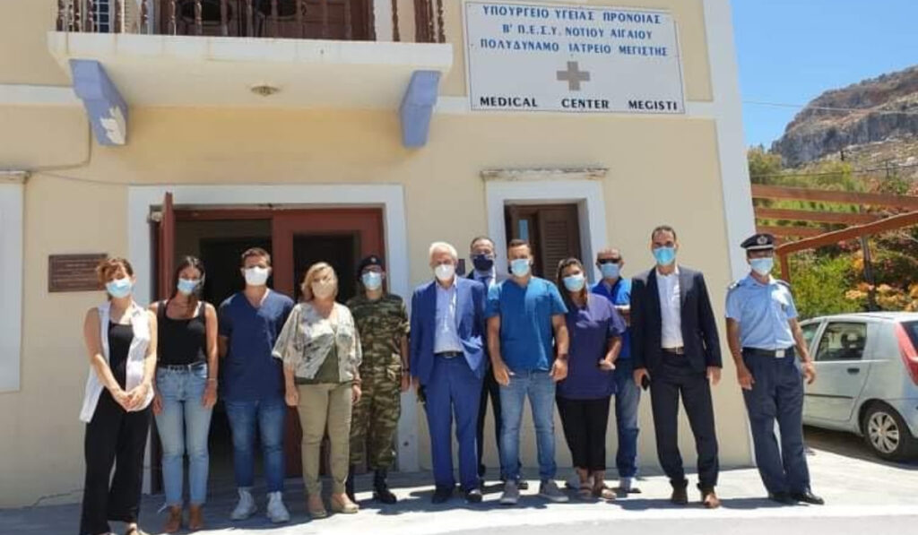 Θεμιστοκλέους: Στο Πολυδύναμο Περιφερειακό Ιατρείο και στα εγκαίνια του φαρμακείου Μεγίστης