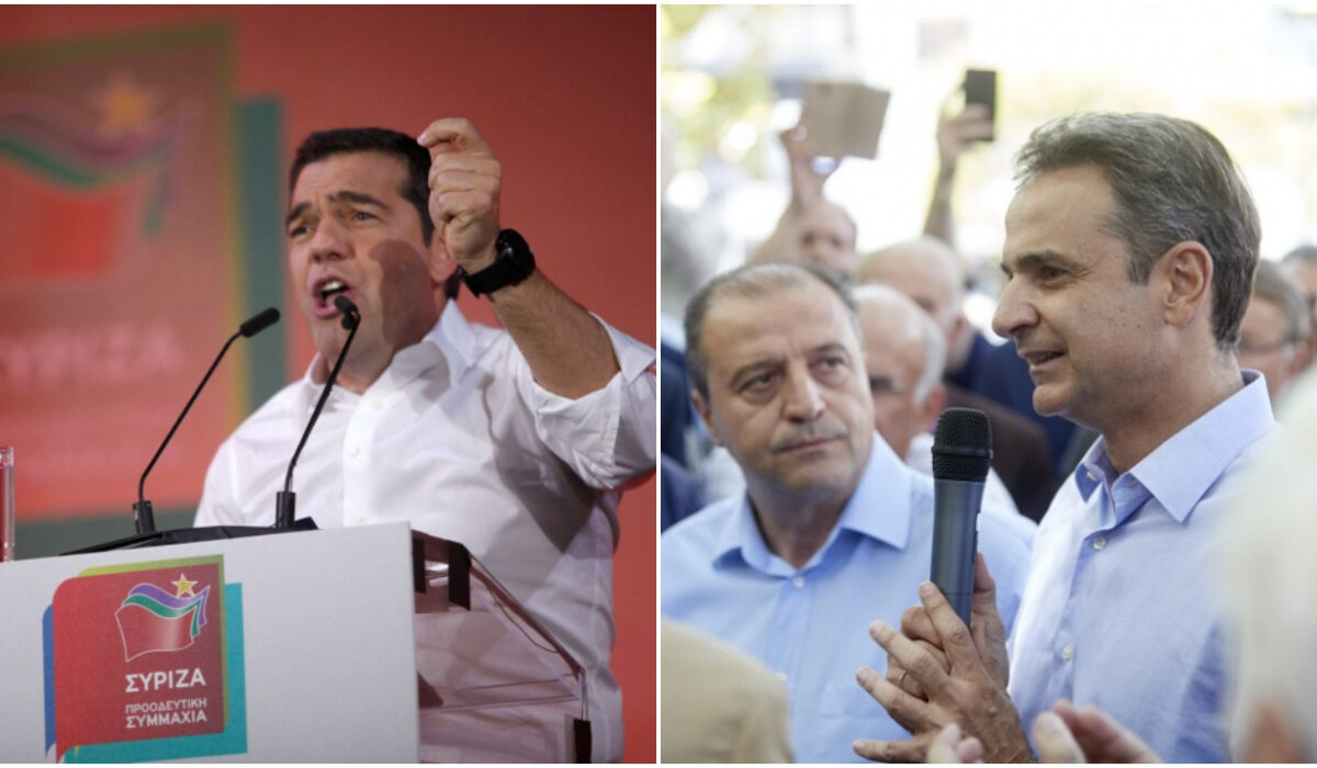 Ο Τσίπρας στο Σύνταγμα, ο Μητσοτάκης στη Θεσσαλονίκη