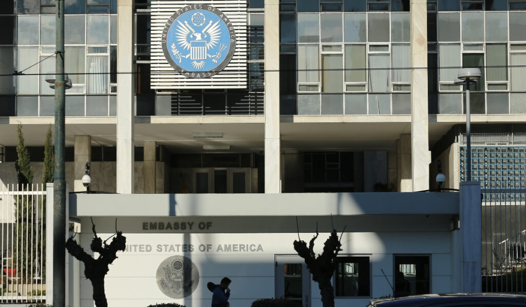 Εργατικό δυστύχημα στην πρεσβεία των ΗΠΑ – Νεκρός άνδρας που καταπλακώθηκε από τοιχίο