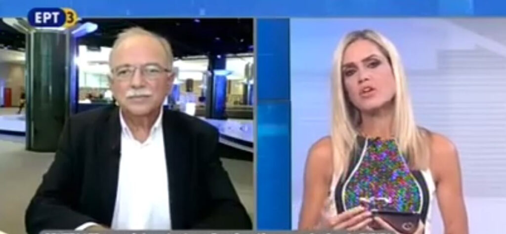 Κόντρα Παπαδημούλη με δημοσιογράφο της ΕΡΤ: «Με κόψατε» – «Ήταν τεχνικό θέμα»