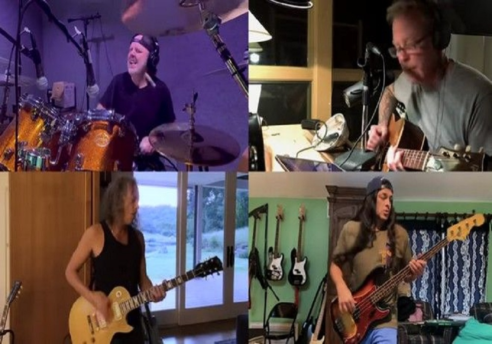Metallica: Έπαιξαν live το «Blackened» από το σπίτι τους