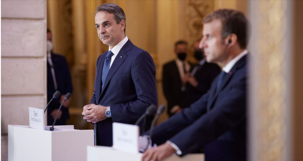 Ο Κυριάκος Μητσοτάκης θα συναντηθεί αύριο με τον Πρόεδρο Εμανουέλ Μακρόν