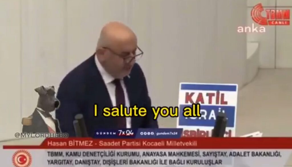Τουρκία: Πέθανε ο βουλευτής που υπέστη έμφραγμα καθώς μιλούσε στην Εθνοσυνέλευση