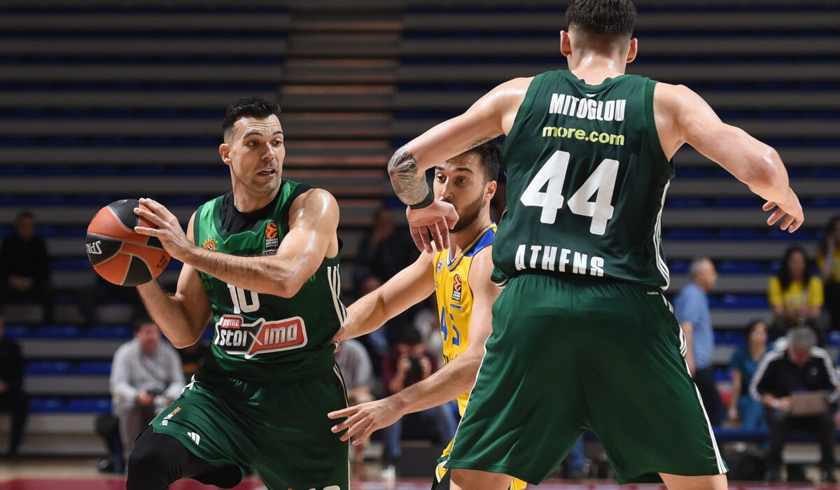 Μακάμπι Τελ Αβίβ – Παναθηναϊκός 88-95: Με ψυχή και Σλούκα στέλνει τη σειρά στο ΟΑΚΑ