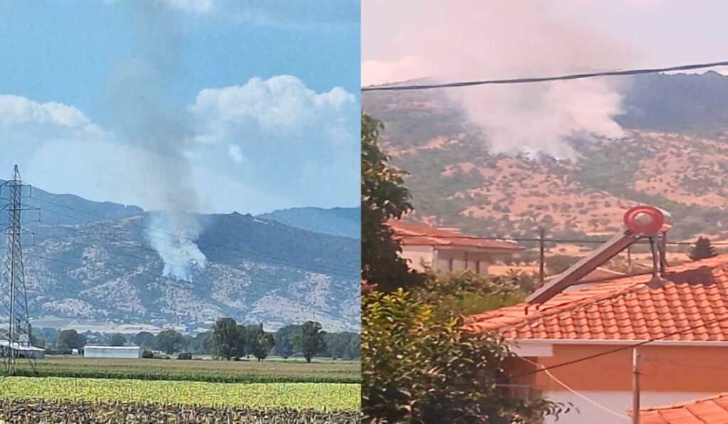Φωτιά τώρα στην Κοζάνη – Σηκώθηκαν 3 εναέρια μέσα