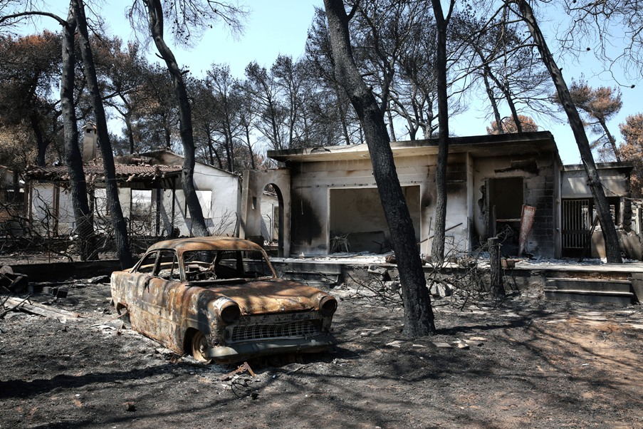 Σε πλειστηριασμό κατοικία οικογένειας που έχασε τον πατέρα στο Μάτι
