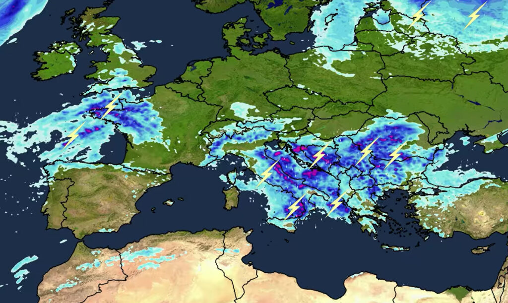 Προειδοποίηση Μαρουσάκη για τον καιρό της Παρασκευής – Οι περιοχές σε κίνδυνο