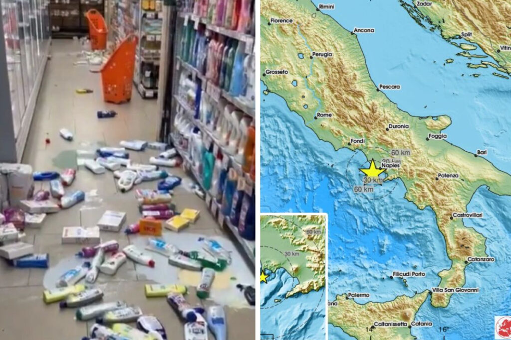 Νάπολη: Το υπερηφαίστειο «βρυχάται» – Σεισμοί έβγαλαν τους κατοίκους στους δρόμους (βίντεο)