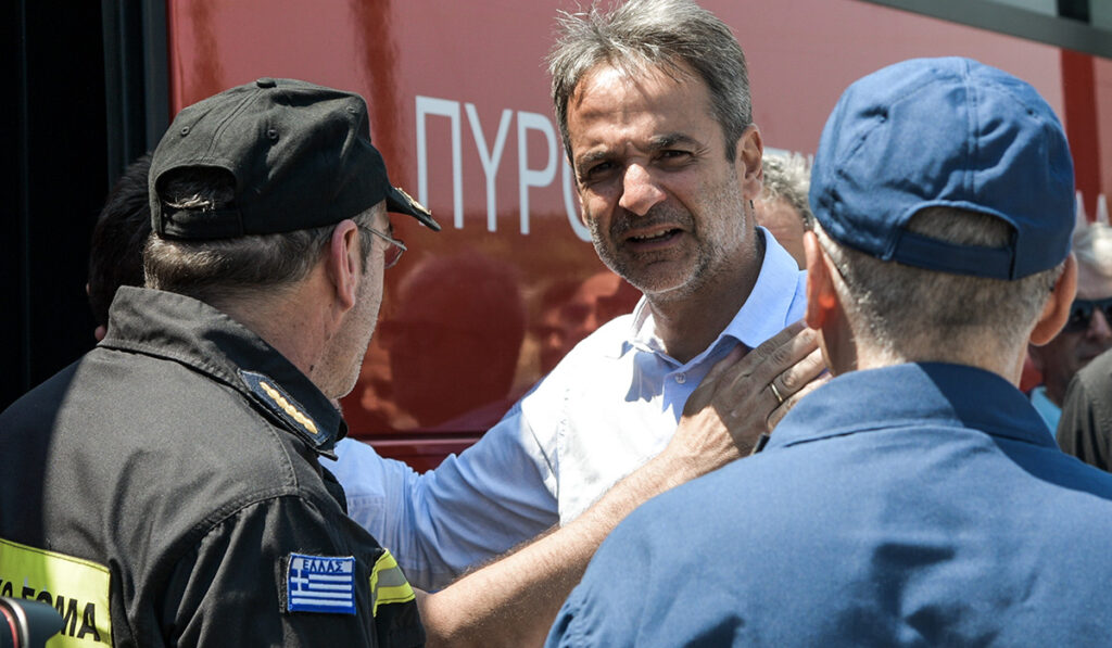 Στην Ηλεία ο Κυριάκος Μητσοτάκης