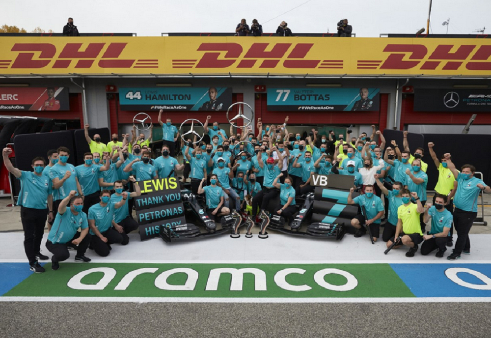 Η κυριαρχία της Μερσέντες στην Formula 1 μέσα από τους αριθμούς