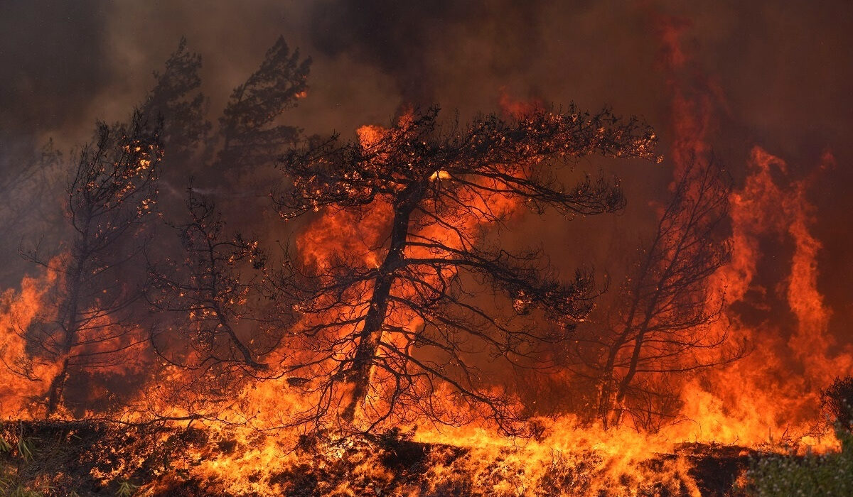Φωτιά τώρα: Φλέγεται η Ρόδος, κάηκαν σπίτια – Μαίνεται το μέτωπο στην Κέρκυρα