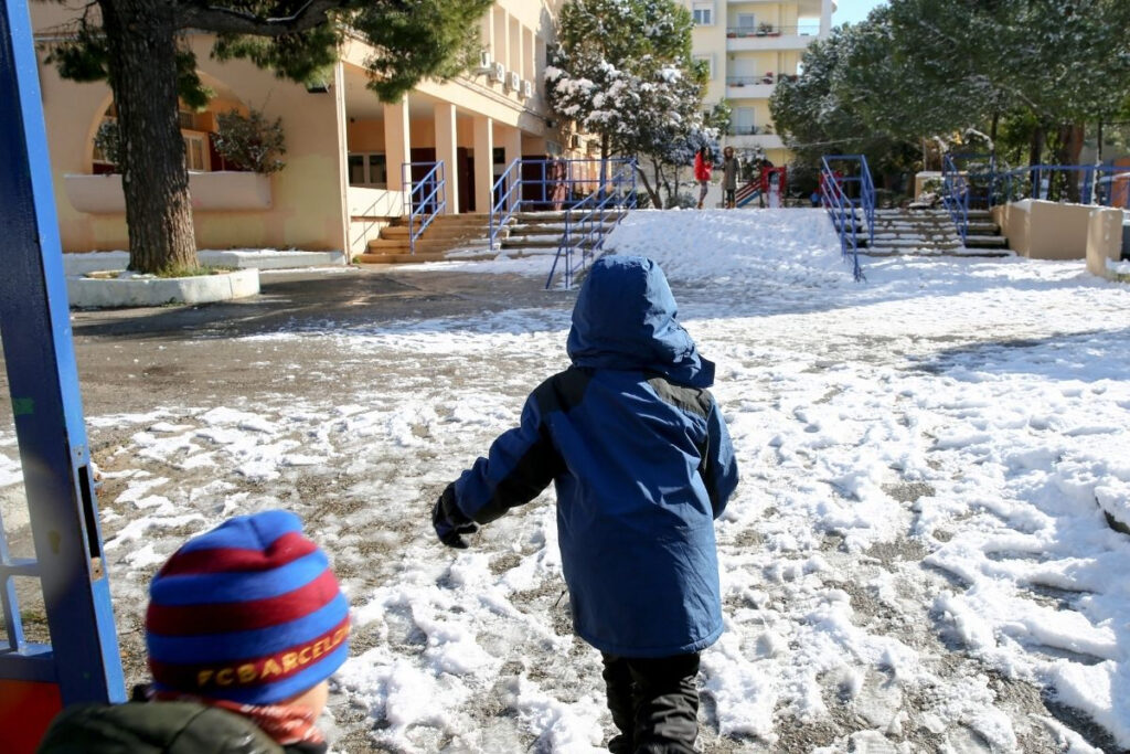 Κλειστά σχολεία σήμερα εξαιτίας της κακοκαιρίας