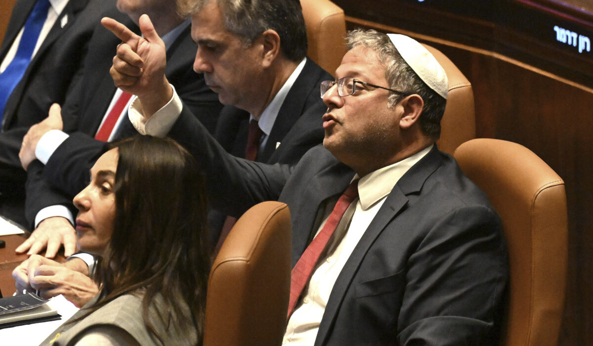 Άρχισαν τα όργανα στο Ισραήλ: Ο υπουργός Εθνικής Ασφαλείας θεωρεί «ιστορικό λάθος» την εκεχειρία