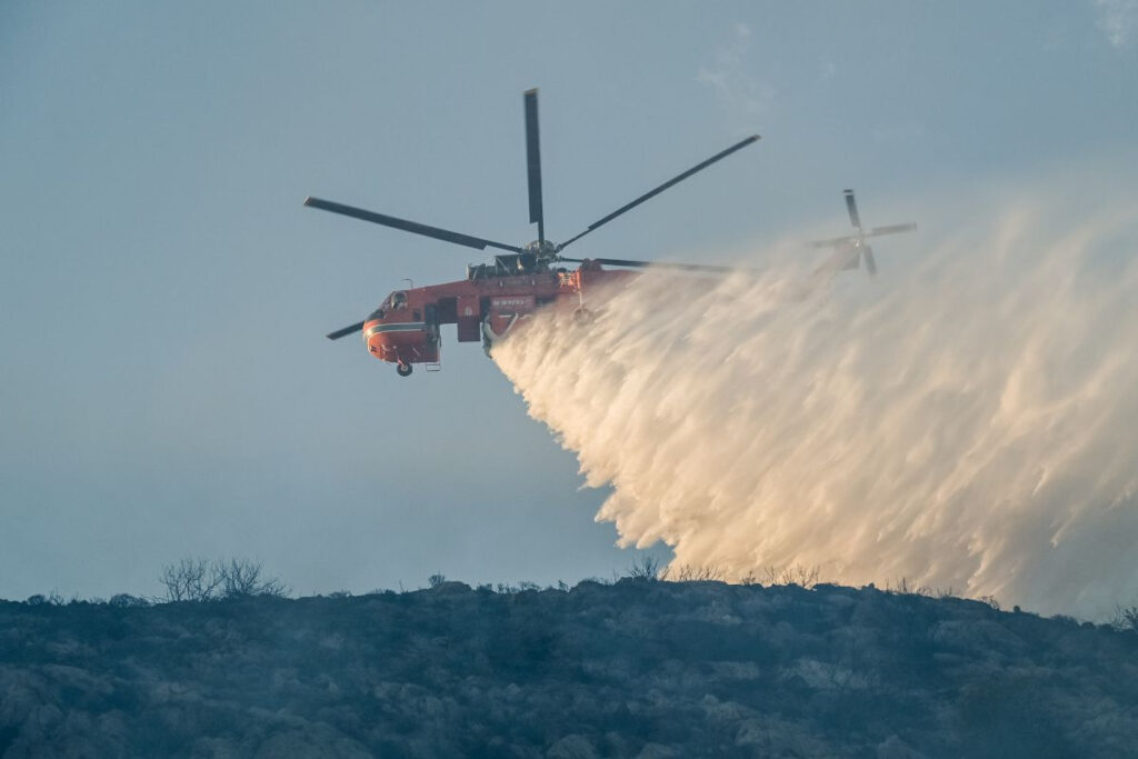 Φωτιά τώρα στον Κορυδαλλό – Οριοθετήθηκε η εστία