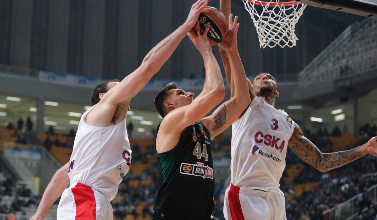 Euroleague: Η ΤΣΣΚΑ διέλυσε το τριφύλλι