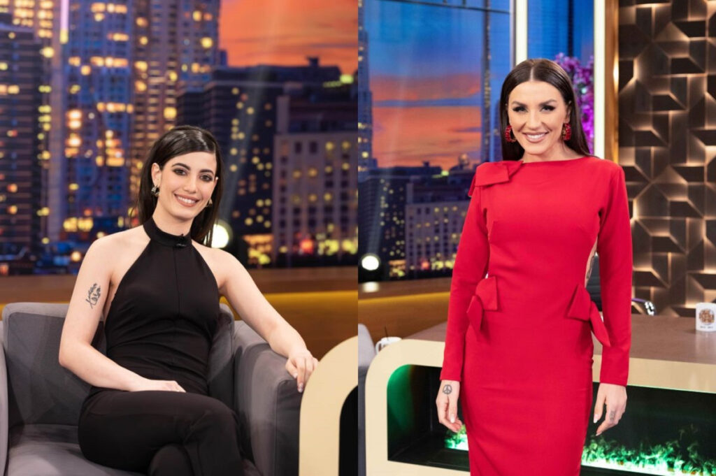 The 2Night Show: Η Ντένια Ψυλλιά και η Ιουλία Καλλιμάνη καλεσμένες του Αρναούτογλου