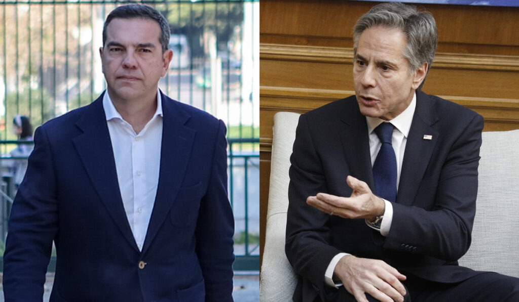 Συνάντηση Τσίπρα με Μπλίνκεν στις 11:30 – Η ατζέντα των θεμάτων