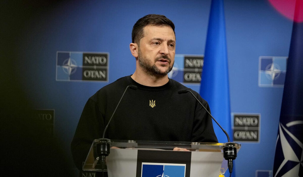 Βολοντίμιρ Ζελένσκι: Πληγή