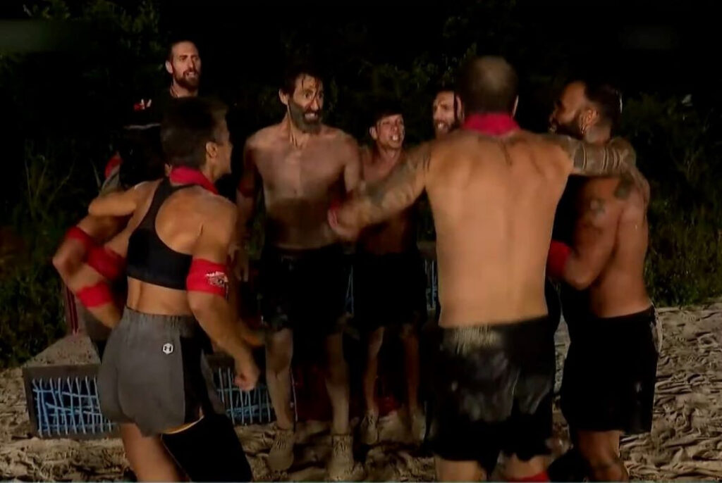 Survivor 2021: Οι ξέφρενοι πανηγυρισμοί των Κόκκινων