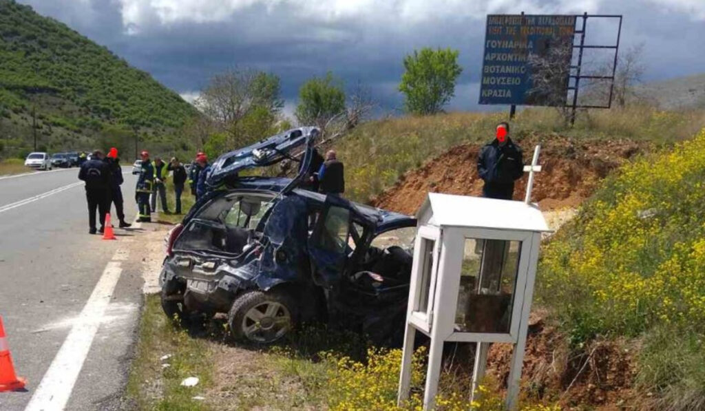 Θανατηφόρο τροχαίο στην Κοζάνη με δύο νεκρούς