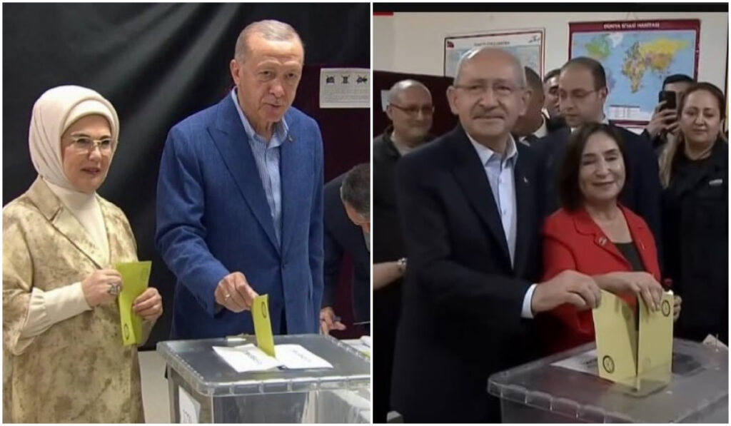 Εκλογές στην Τουρκία: Ψήφισαν ο Ερντογάν και ο Κιλιτσντάρογλου