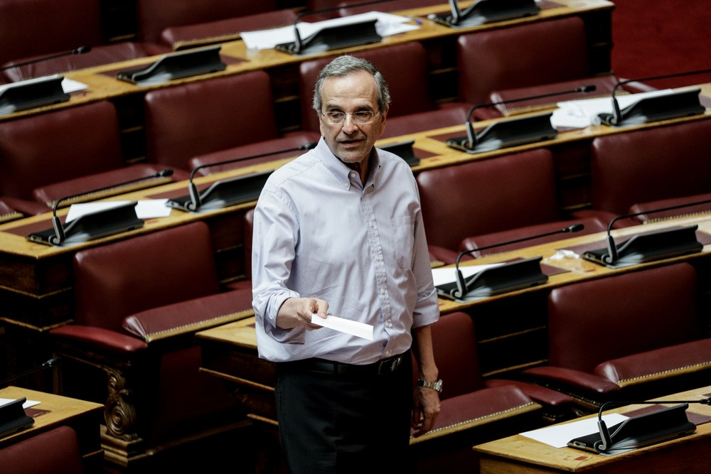 Στη συζήτηση για το πόρισμα θα παρέμβει στη Βουλή για τη Νovartis ο Αντώνης Σαμαράς