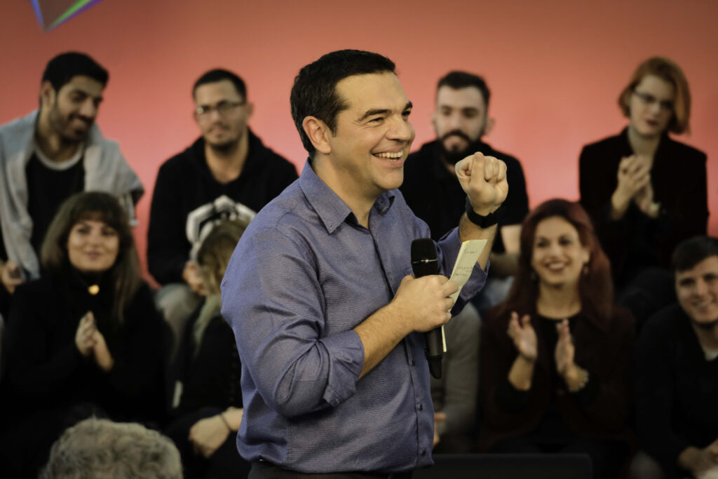 Τσίπρας στη Νίκαια: Στόχος μας είναι η ανασυγκρότηση της χώρας, όχι η επιστροφή στις καρέκλες