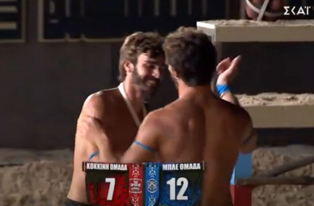 Survivor 2024 22/5: Έσωσαν τον Φάνη με σκορ 12-7 οι μπλε κερδίζοντας την 4η ασυλία