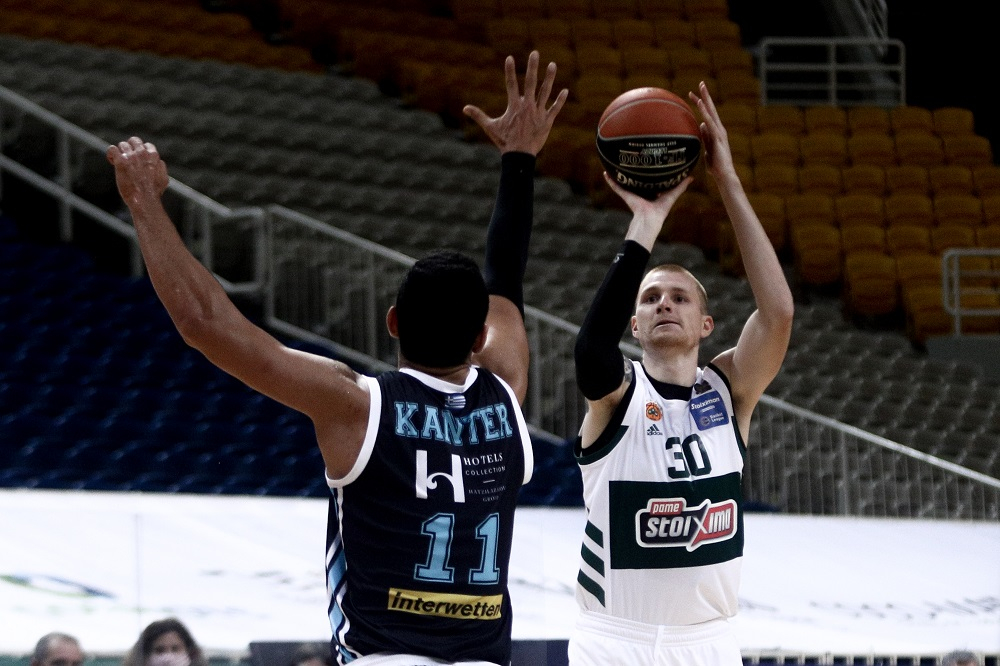 Παναθηναϊκός – Κολοσσός Ρόδου 90-67: Επιβλητική νίκη των «πρασίνων» (vid)