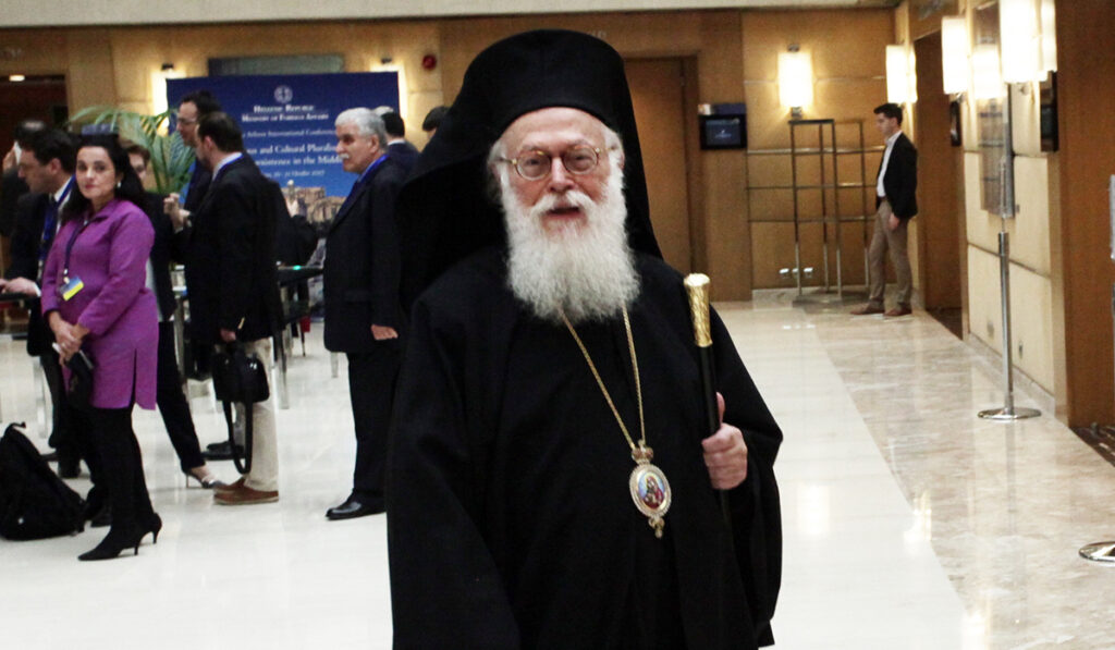 Στο νοσοκομείο ο Αρχιεπίσκοπος Αλβανίας, Αναστάσιος