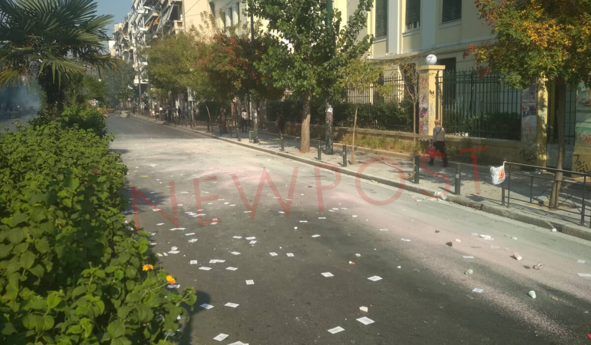 Ανάληψη ευθύνης για τα επεισόδια στην ΑΣΟΕΕ ⎯ ΕΛ.ΑΣ.: Γιατί δεν επιχειρήσαμε