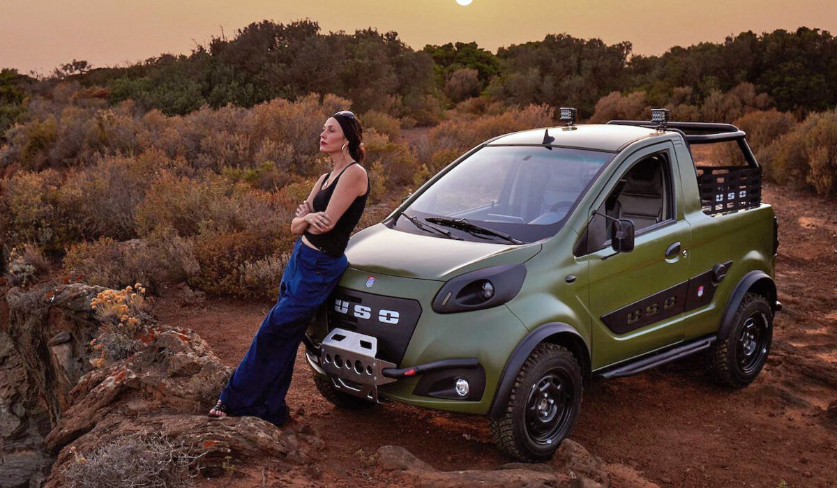 Giannini Uso EV: Το μικρότερο ηλεκτρικό Pick-up στον κόσμο