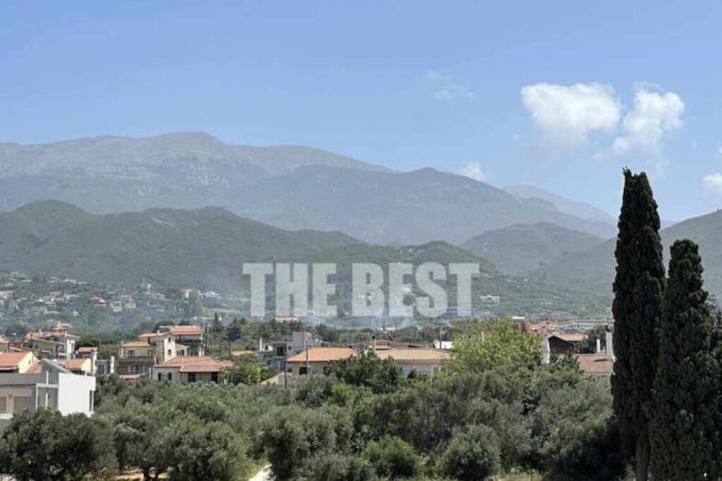 Υπό μερικό έλεγχο τέθηκε η φωτιά στα Τσαπαλέικα Πάτρας