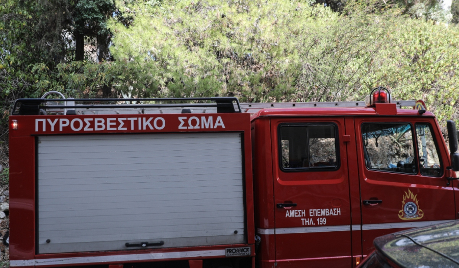 Φωτιά τώρα στον Αλμυρό Μαγνησίας