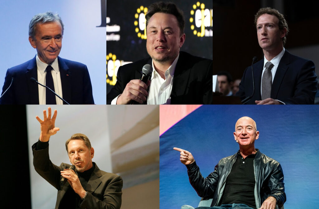 Forbes: Αυτοί είναι οι 14 κροίσοι με περιουσία πάνω από 100 δισ. ο καθένας