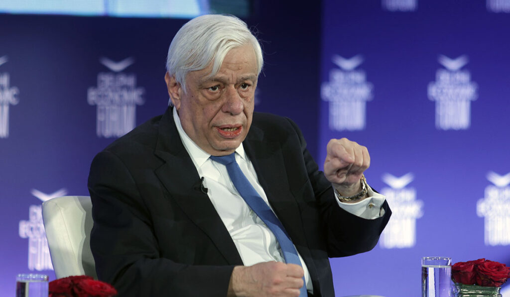 Παυλόπουλος: Κυρώσεις στην Τουρκία για την κατοχή εδάφους της Κυπριακής Δημοκρατίας