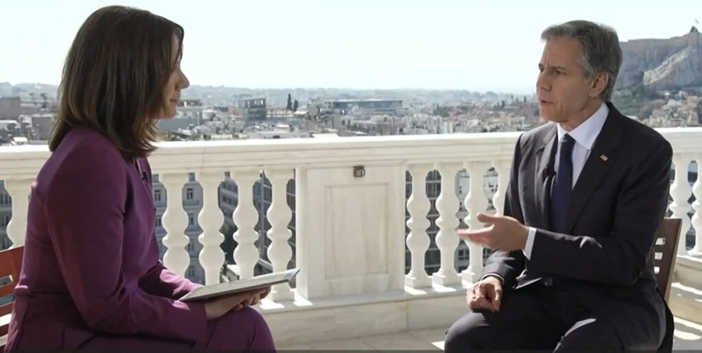 Μπλίνκεν: Θέλουμε Ελλάδα και Τουρκία να έρθουν κοντά – Υπάρχει βούληση