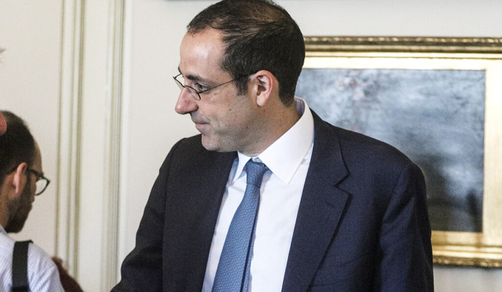 Παραιτήθηκε ο Γρηγόρης Δημητριάδης από τη θέση του Γενικού Γραμματέα του Πρωθυπουργού