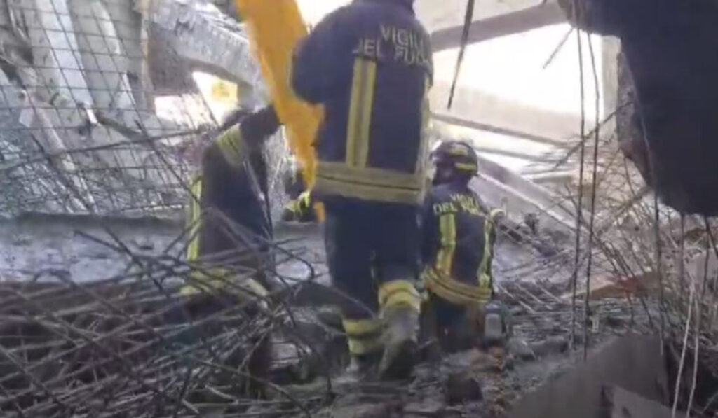 Φλωρεντία: Κατέρρευσαν πυλώνες σε εργοτάξιο – Νεκροί και εγκλωβισμένοι στα συντρίμμια