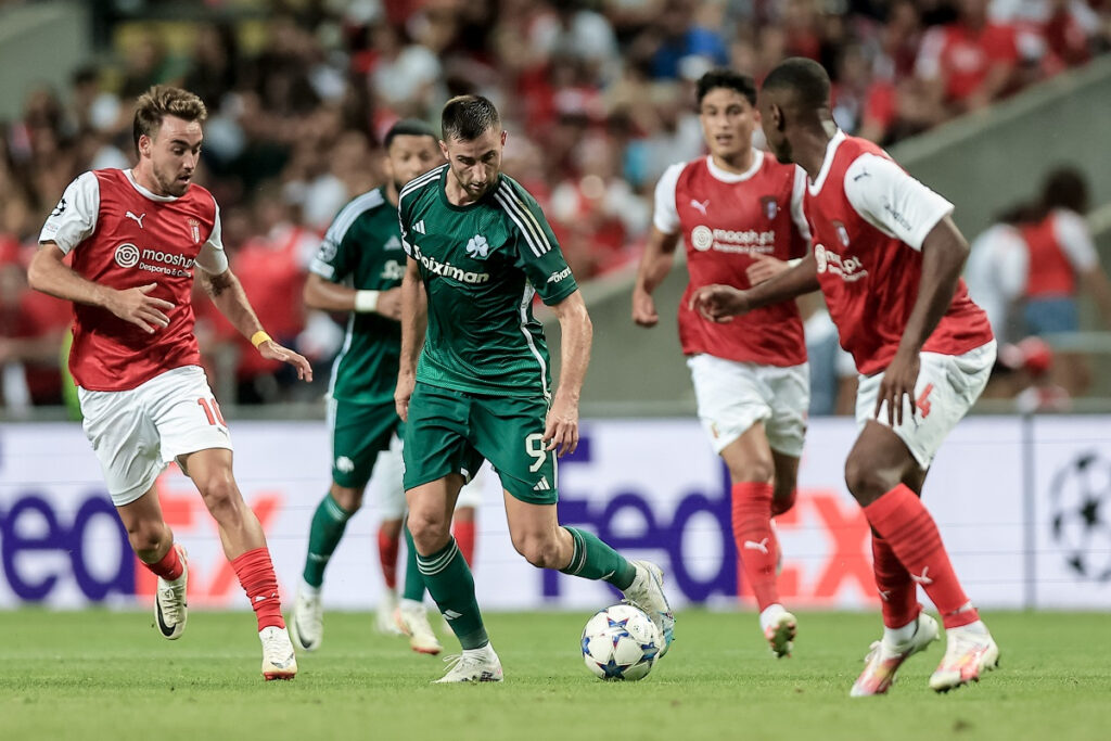 Champions League, Παναθηναϊκός – Μπράγκα: Η ώρα και το κανάλι του αγώνα