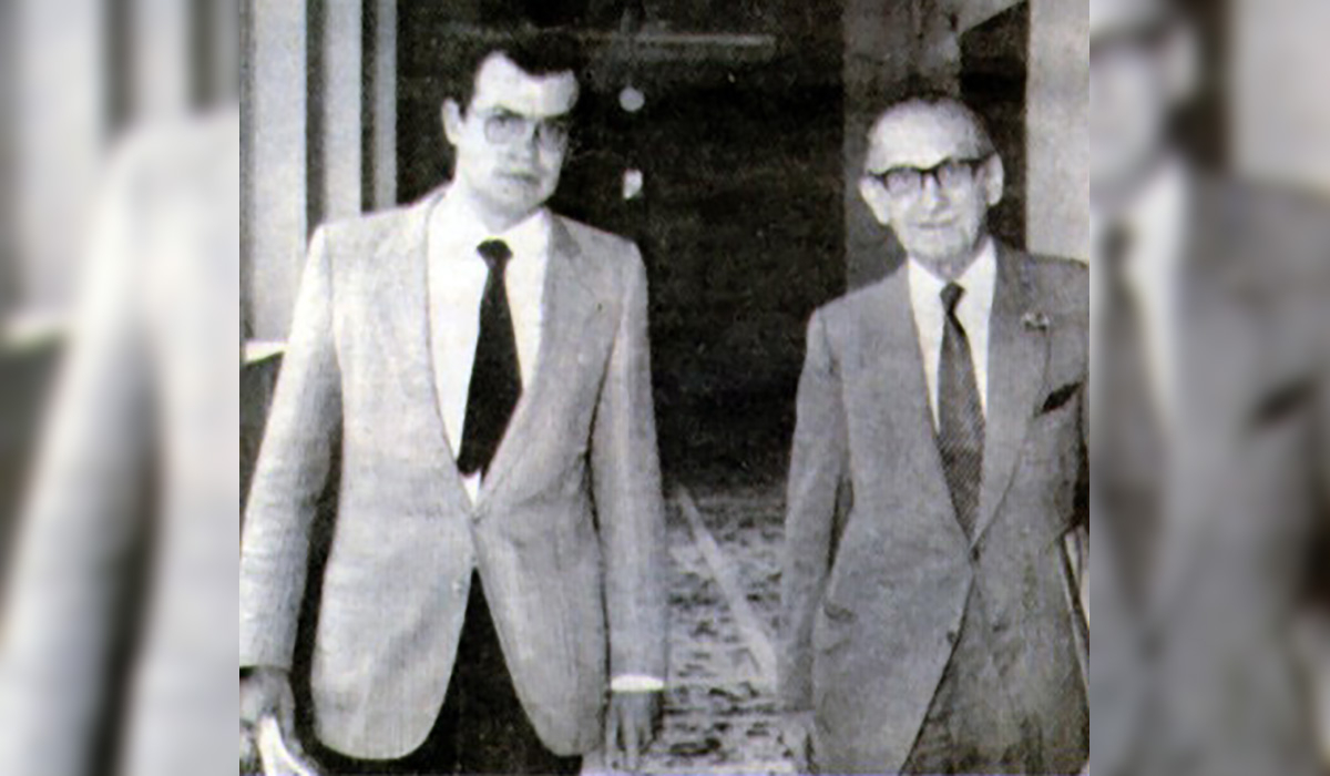 Κώστας Τασούλας, «ο γιος που ποτέ δεν απέκτησε» ο Αβέρωφ – Σπάνια φωτογραφία από το 1987