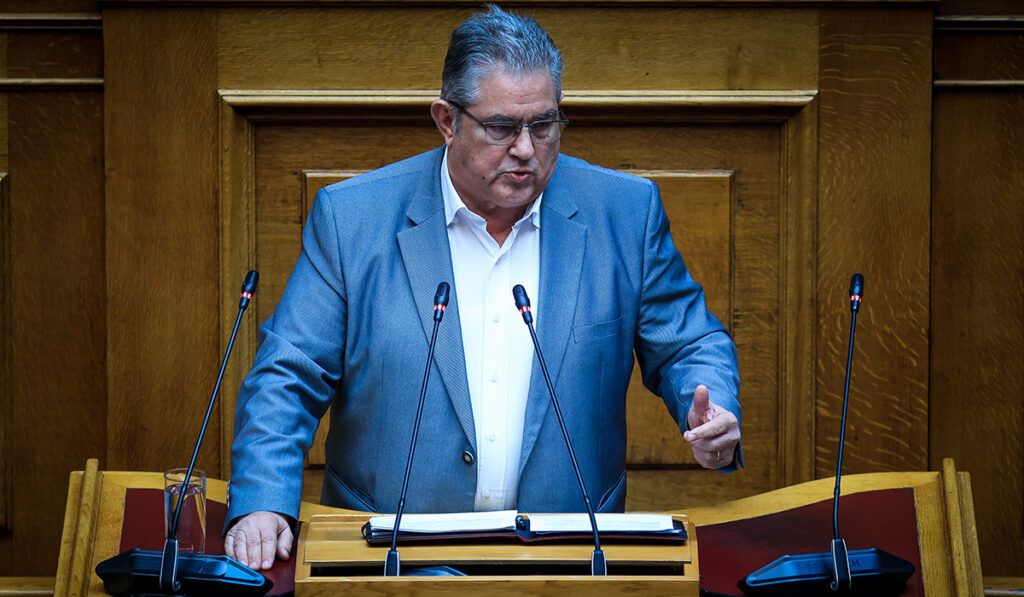 Κουτσούμπας: Η κυβέρνηση κάτω από την ταμπέλα της «βίας» στοχοποιεί τη νεολαία