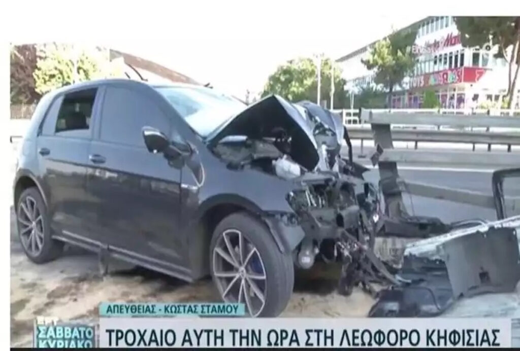 Μαρούσι: Σοβαρό τροχαίο ατύχημα με τρεις τραυματίες