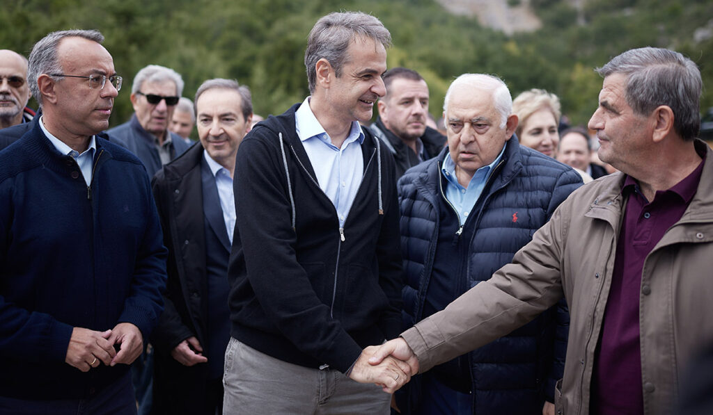 Ο Μητσοτάκης εγκαινιάζει σήμερα τον Αυτοκινητόδρομο Κεντρικής Ελλάδας Ε65